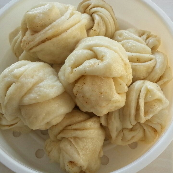 小花卷（详细步骤图）