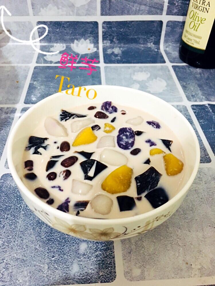 满足你的偷学欲望，“鲜芋仙”的三色芋圆在家也能轻松搞定！——三色芋圆
