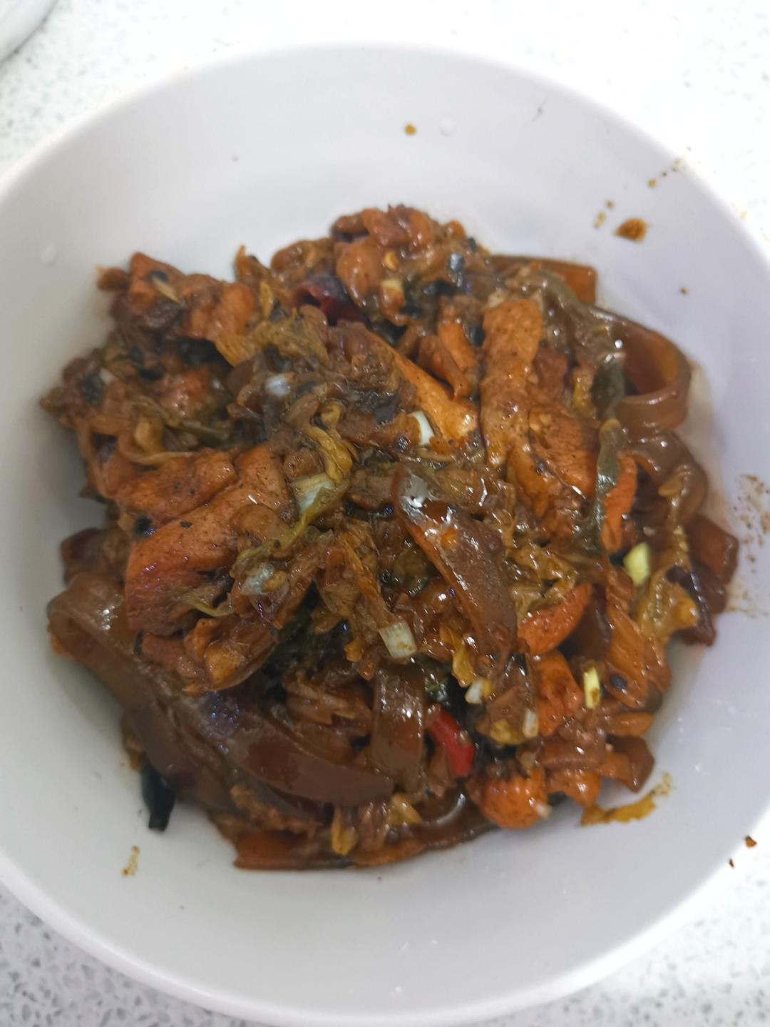 炖鸡肉