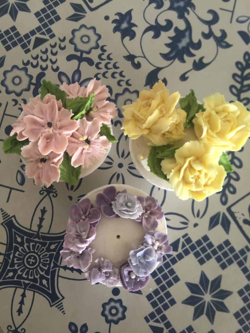 五瓣花（韩式裱花视频）