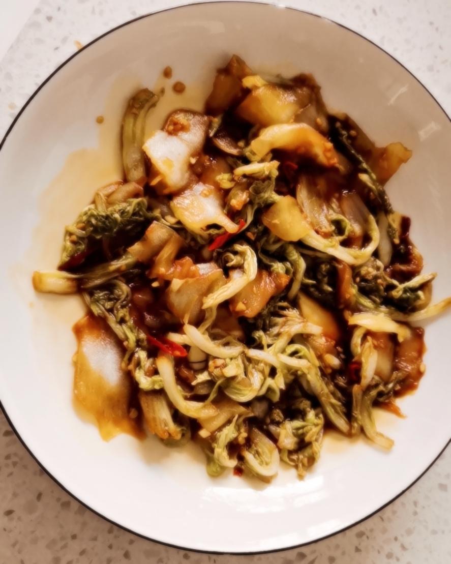 白菜炒粉条🧐原本不屑一顾，结果超级下饭