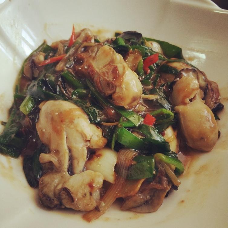 爆炒生蚝的做法