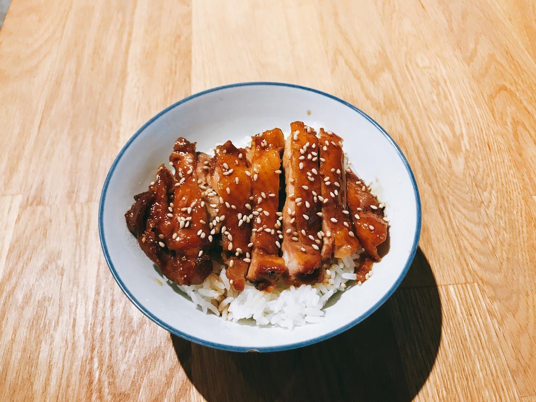 照烧鸡腿饭
