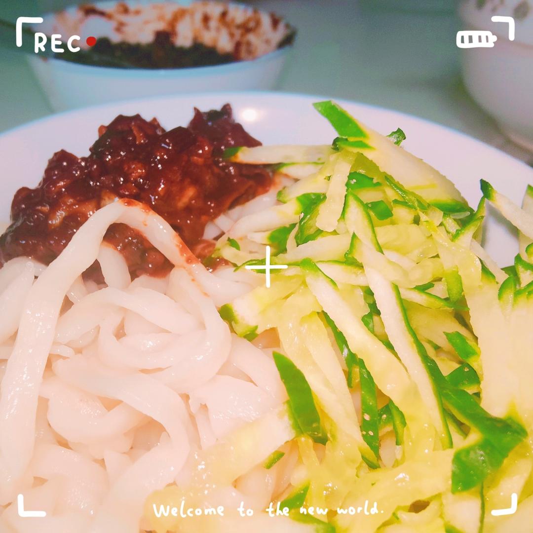 老北京炸酱面（家庭版制作🏡经典老味道🤓🤓）