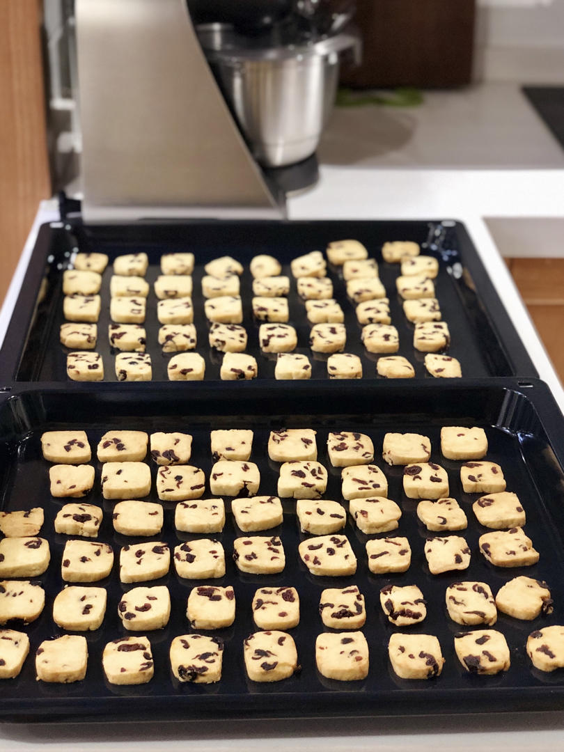低糖少油版蔓越莓饼干