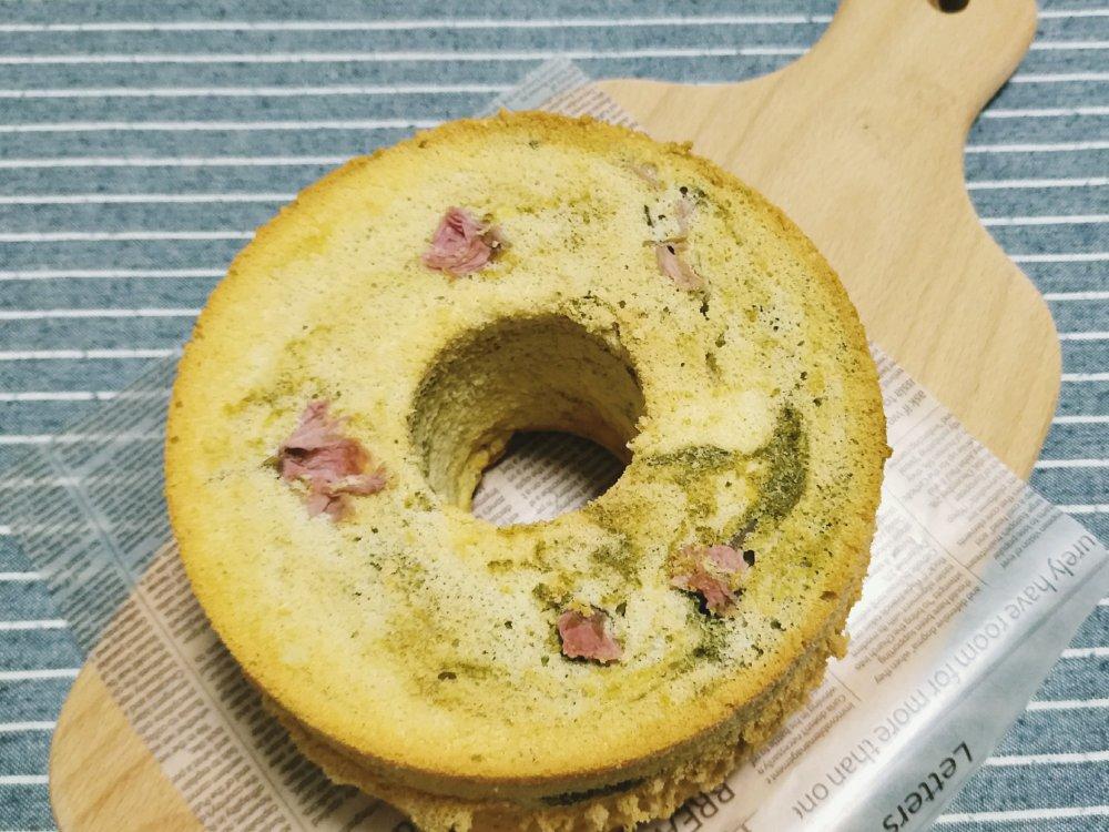 云石糯米戚风（抹茶戚风）