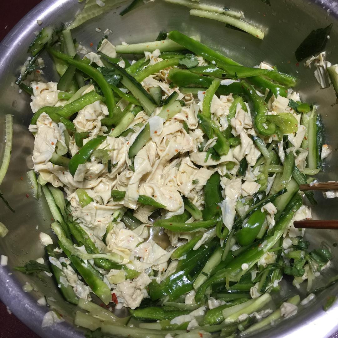 凉拌豆皮