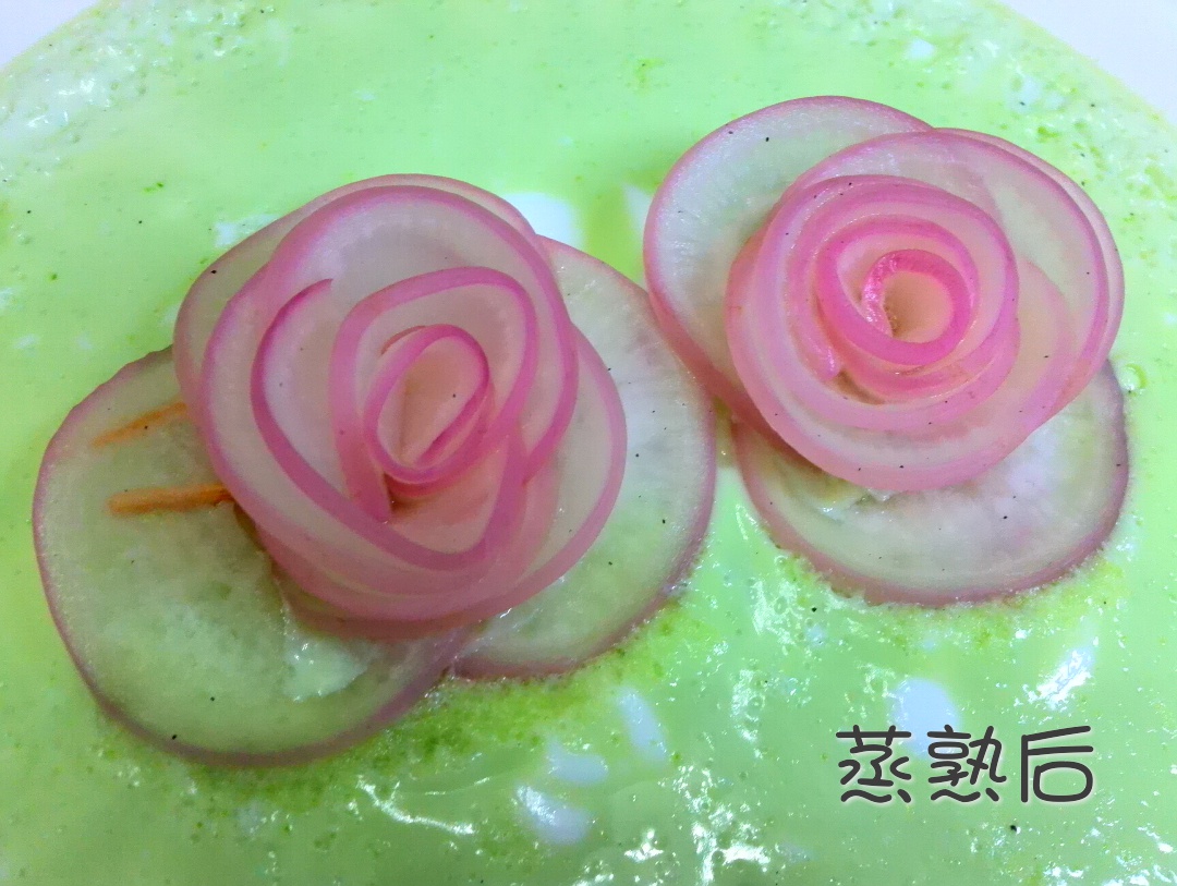 出水芙蓉－－萝卜花