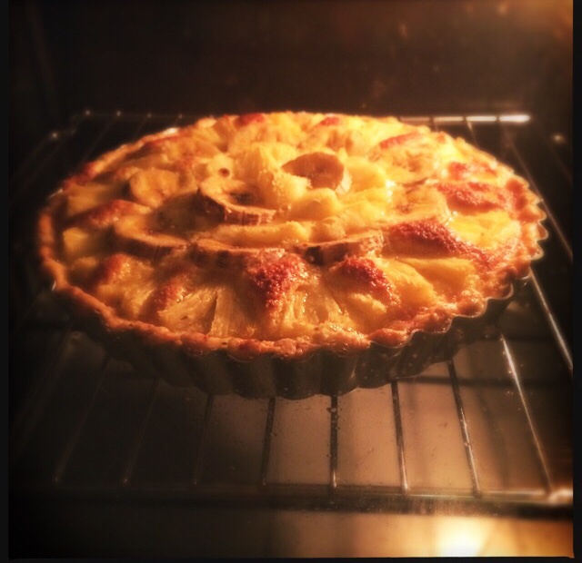 [小嶋烘焙]香蕉菠萝塔