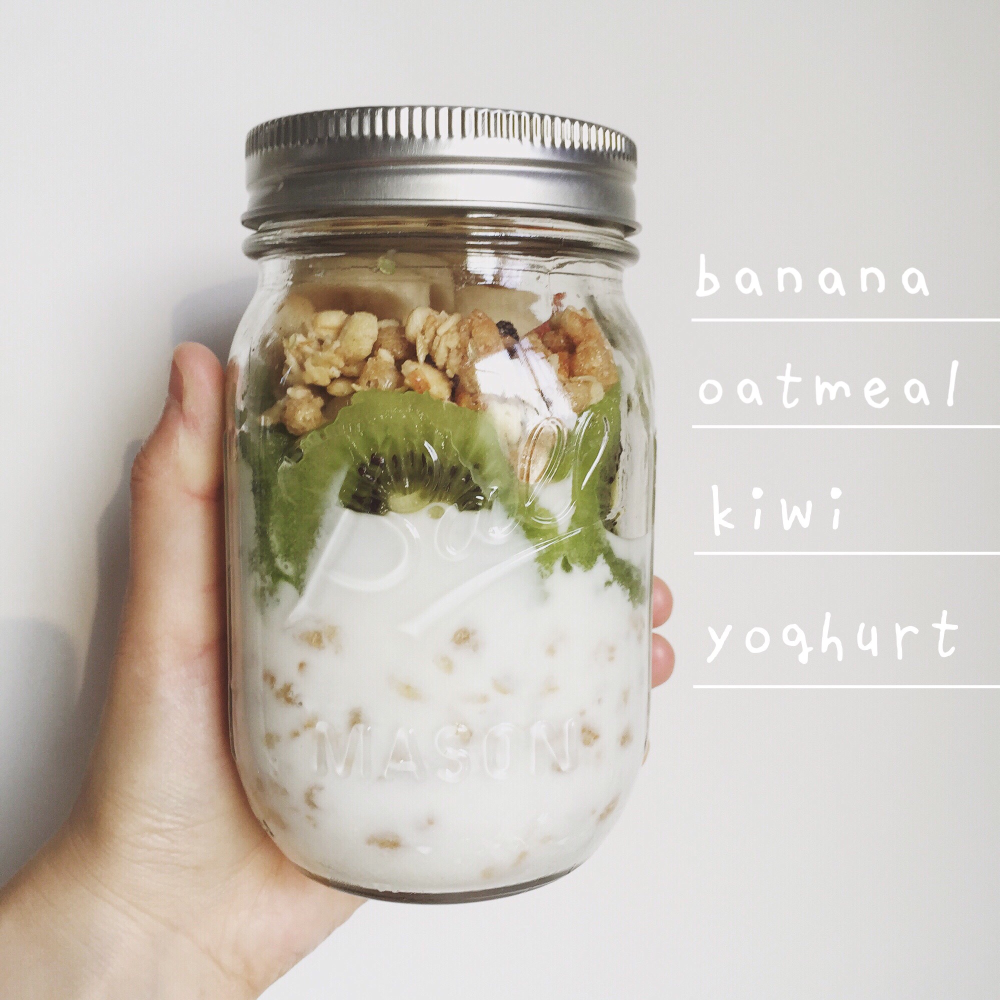 Overnight Oatmeal 隔夜早餐燕麦杯