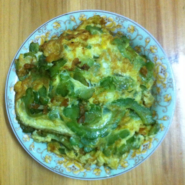 苦瓜炒蛋