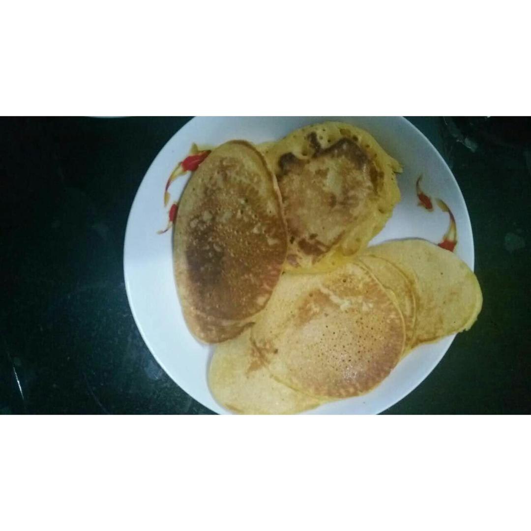 奶香玉米饼