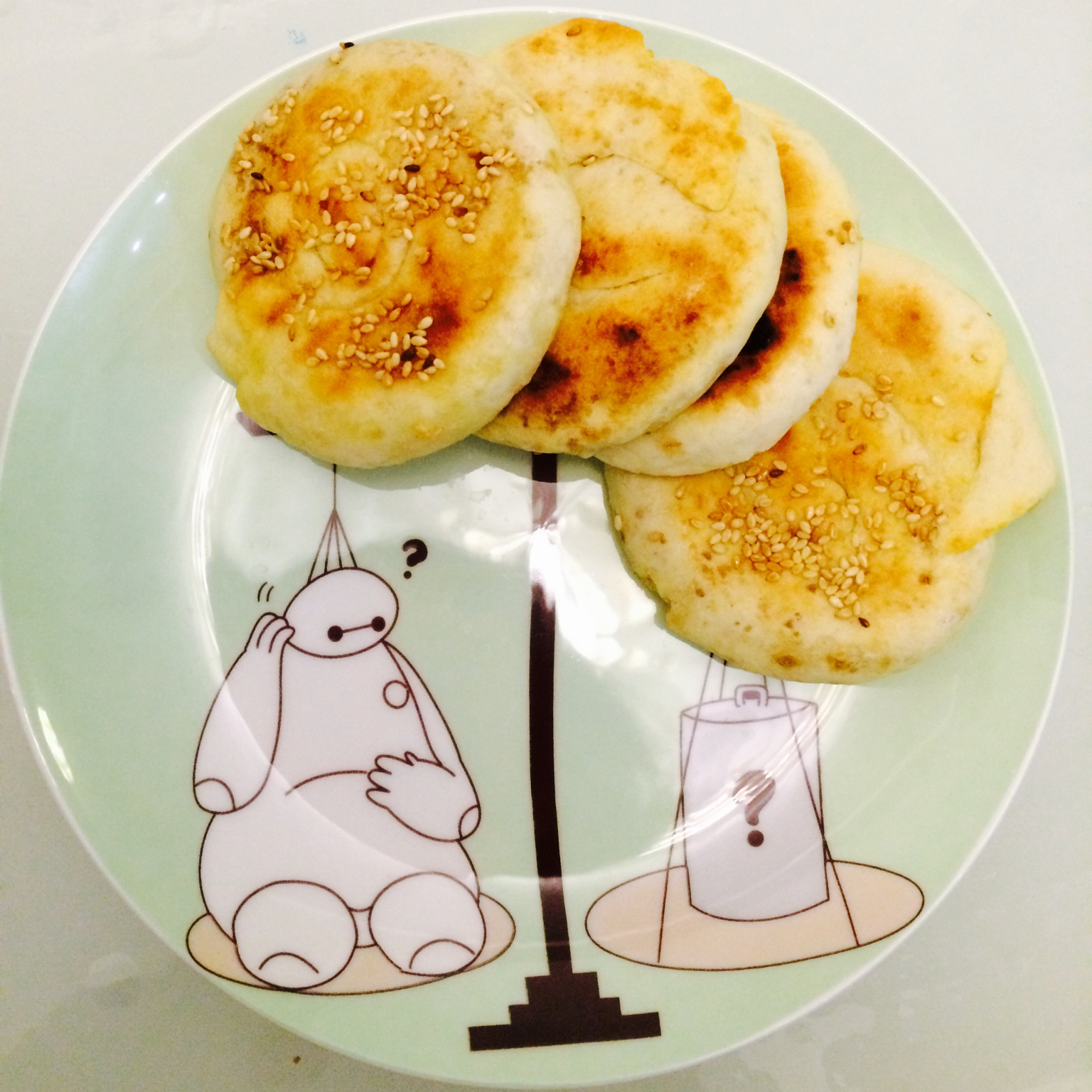 料足才是王道——椒盐芝麻酱烧饼