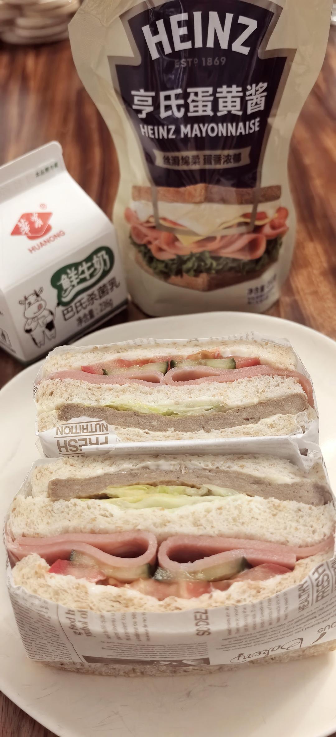 土豆沙拉三明治｜打工人必备元气早餐