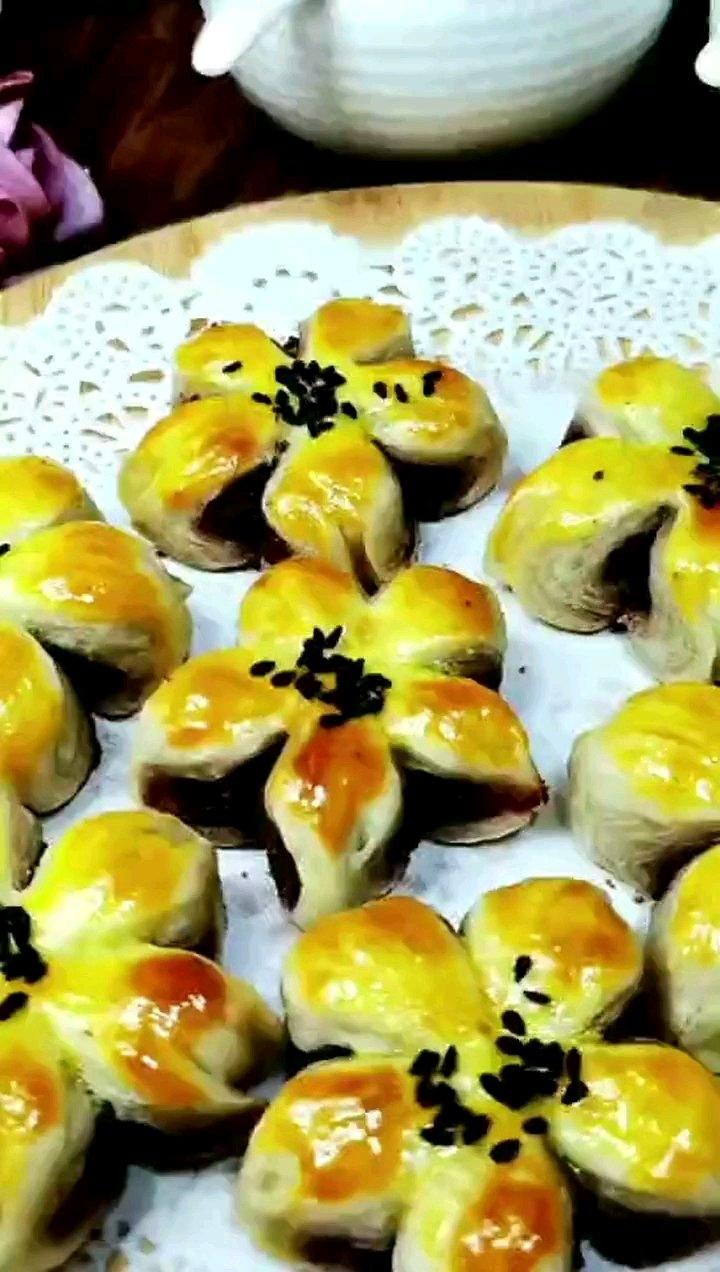 万能手抓饼系列        桃花酥 附细节视频详解