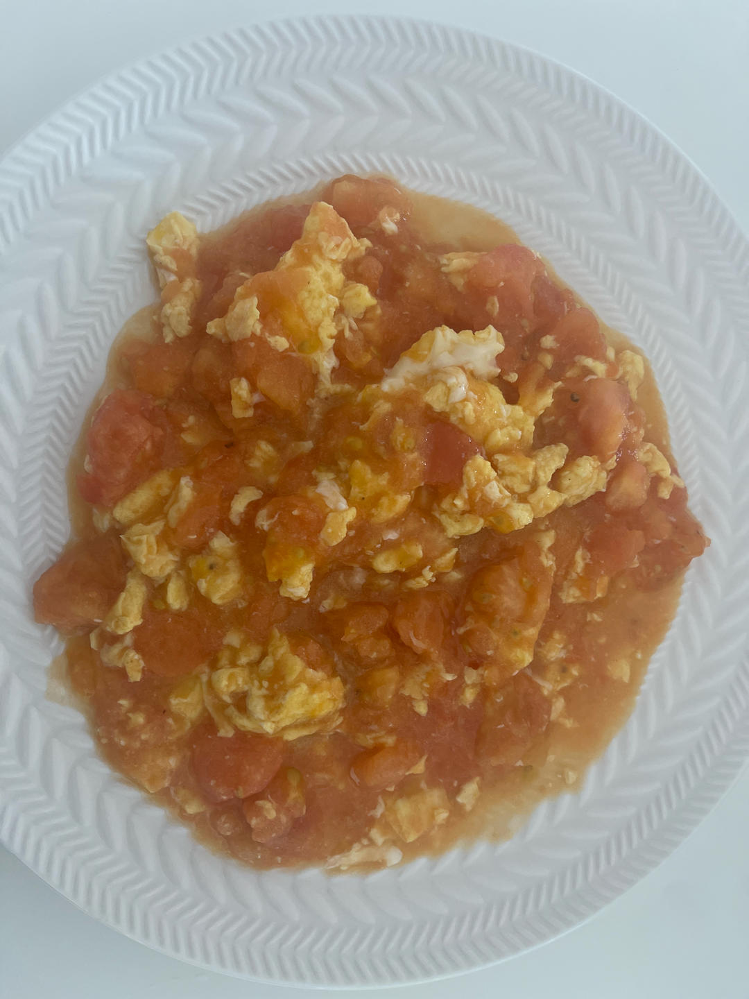 超嫩滑的番茄炒蛋