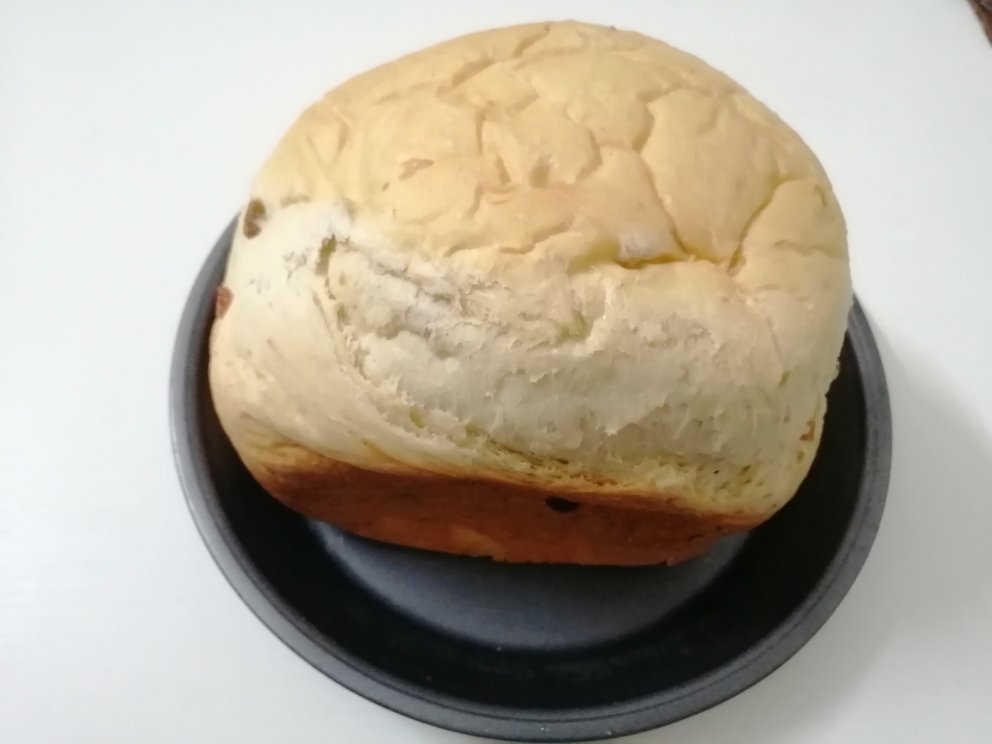 ACA面包机做的拉丝肉松面包