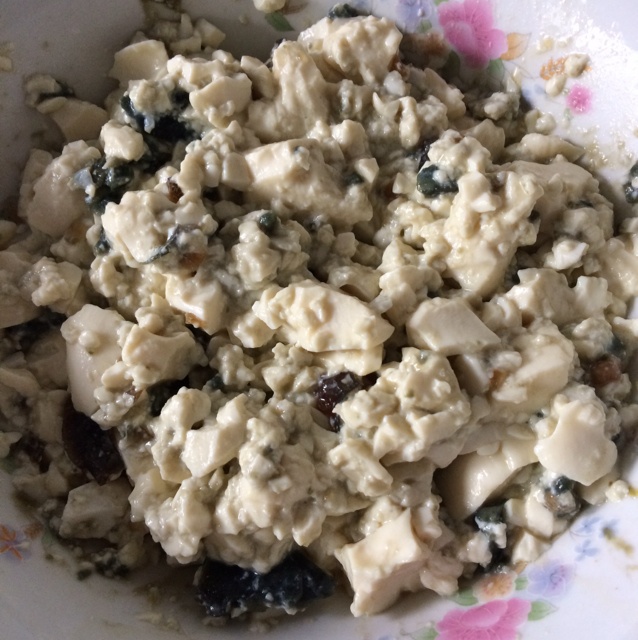 咸蛋拌豆腐