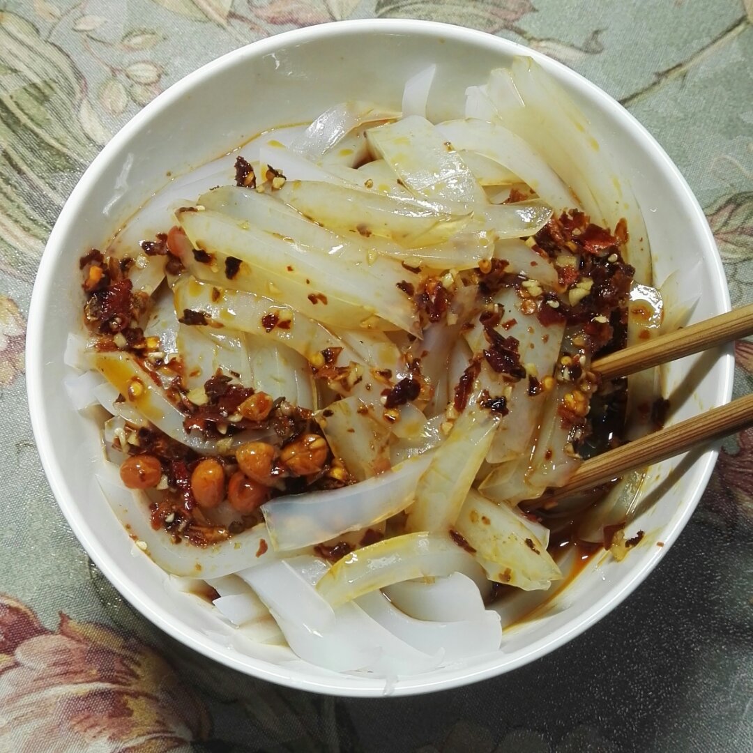 yanliww做的自制绿豆凉粉