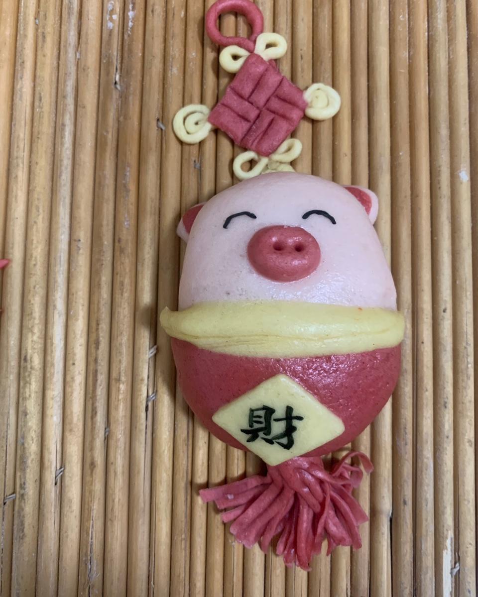 卡通馒头——中国结·小福猪·小财猪