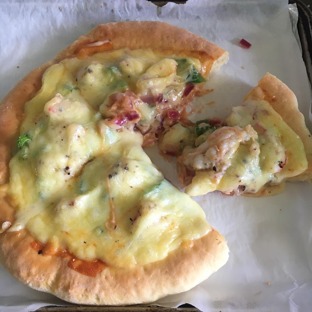 随手披萨的做法