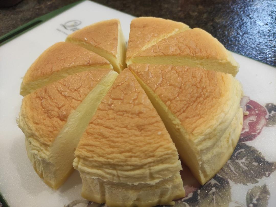 芝士片轻乳酪蛋糕