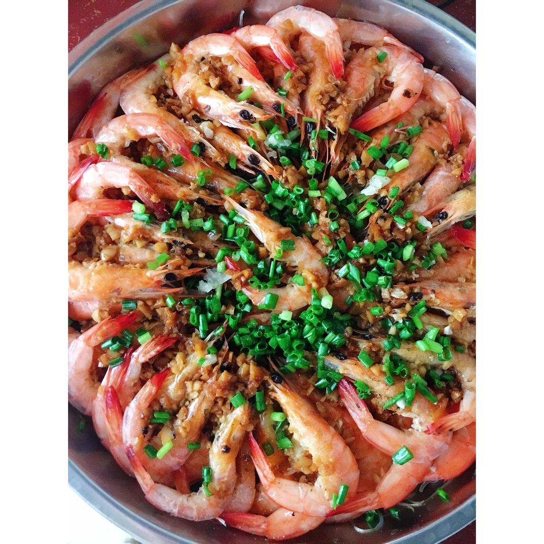 蒜蓉粉丝蒸虾