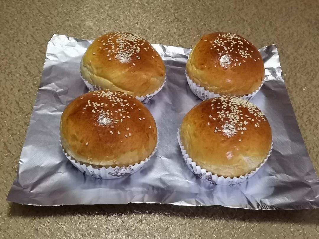 松软汉堡包胚