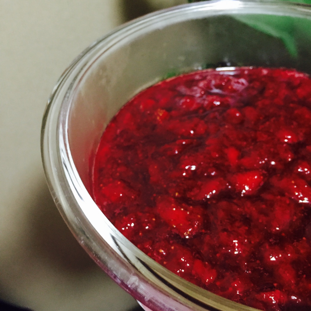 自制无添加草莓酱