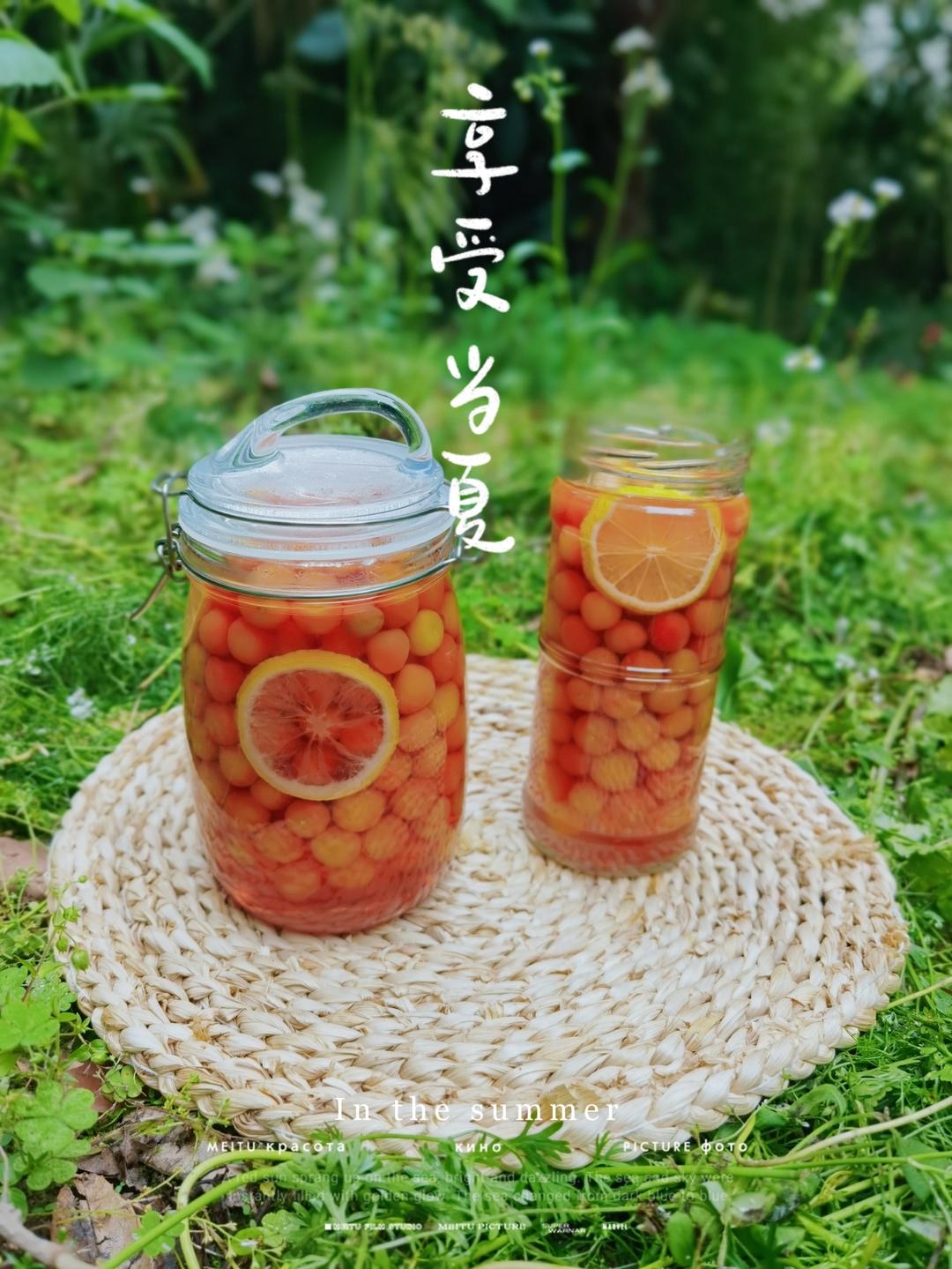山樱桃罐头(夏日饮品)