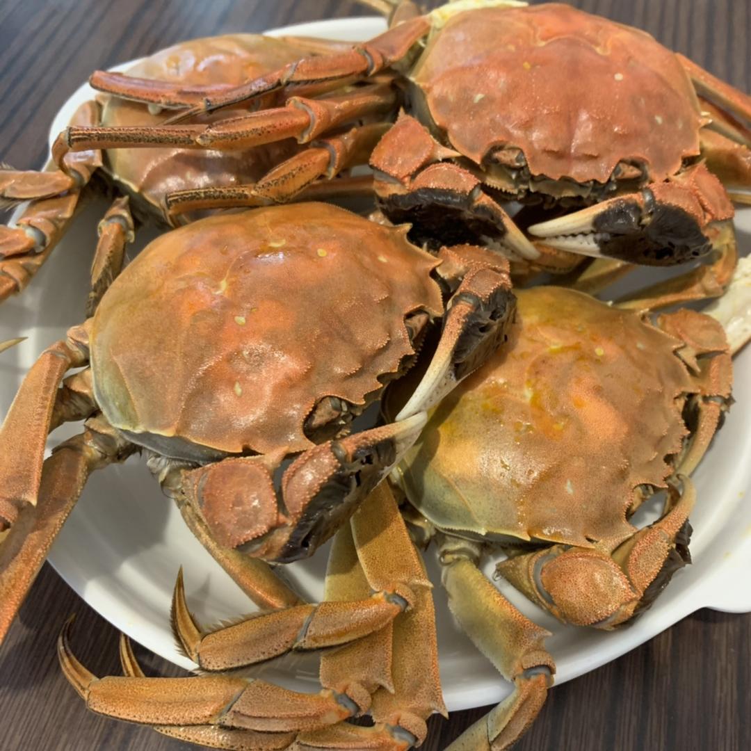 清蒸大闸蟹