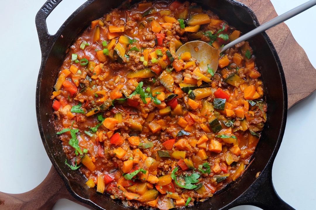 【健康三餐】南瓜红薯牛肉Goulash