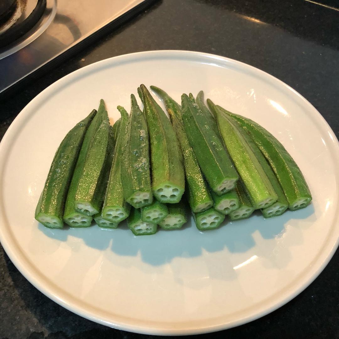 蒜蓉秋葵