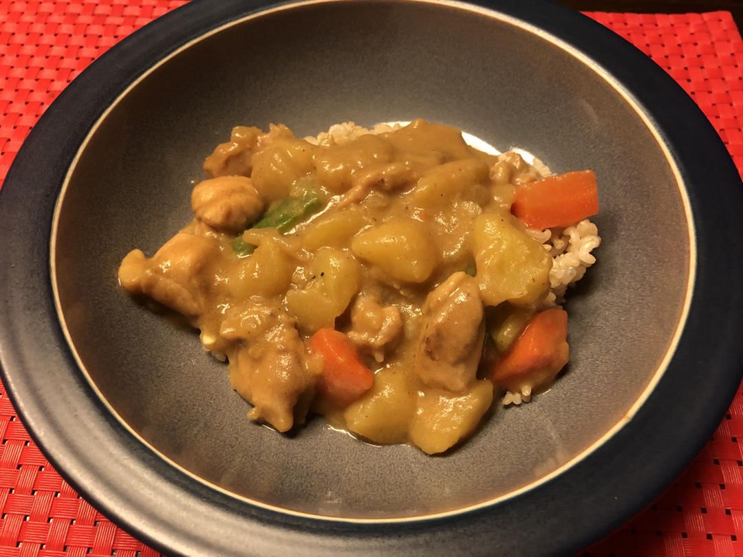 土豆咖喱鸡肉