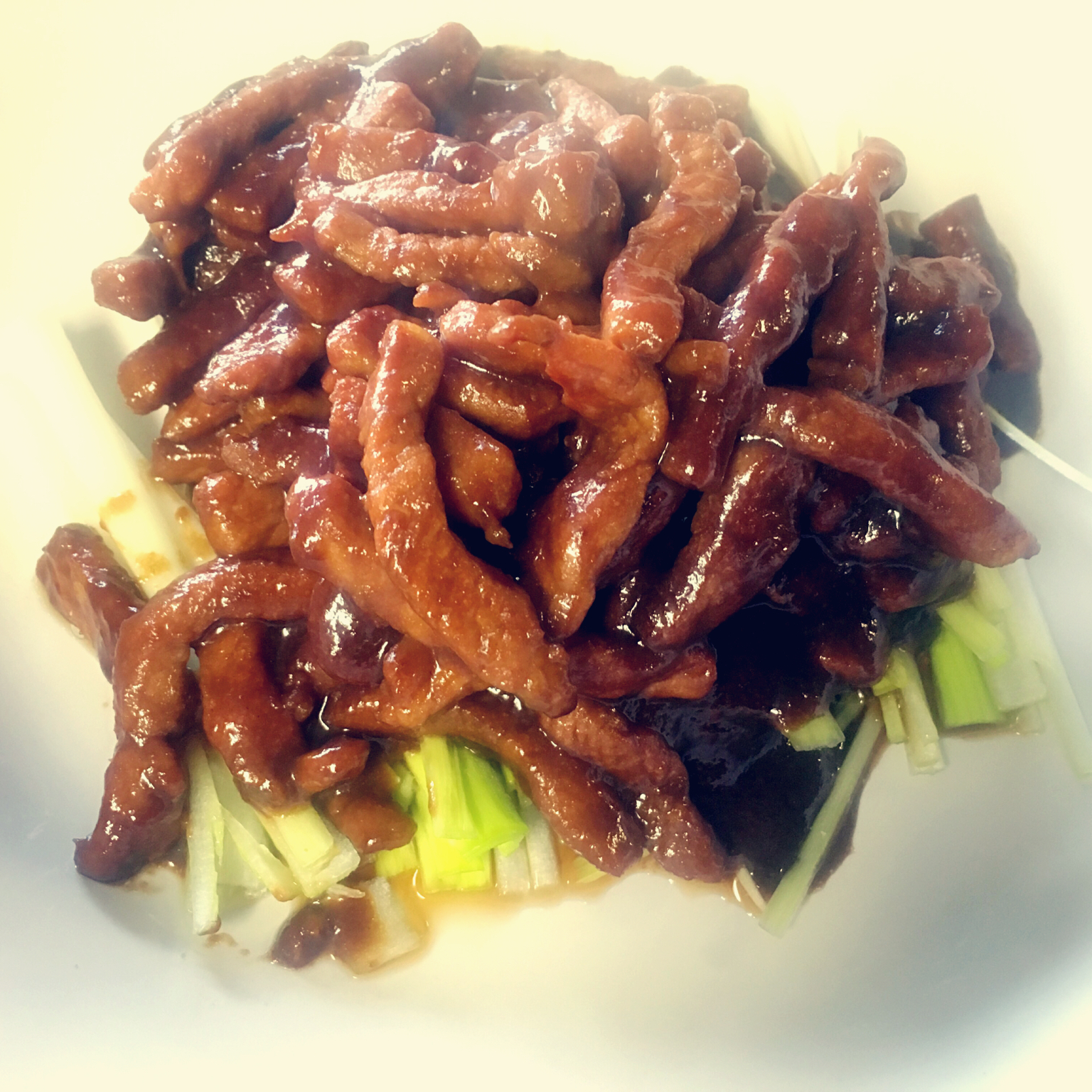 京酱肉丝