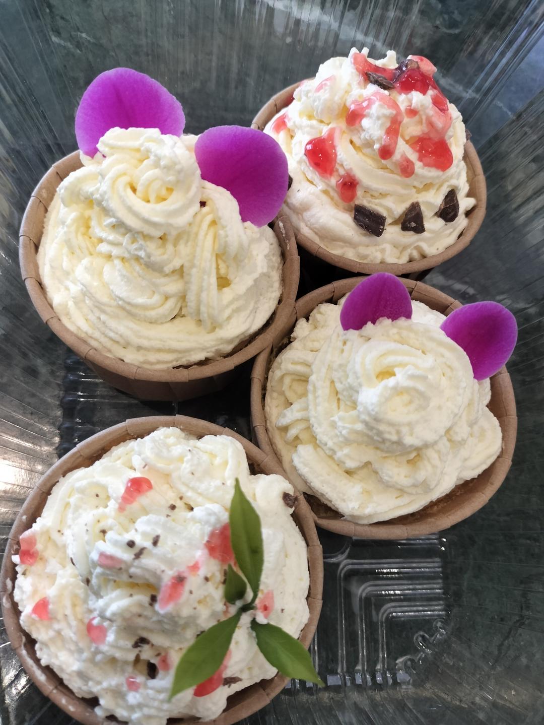 软糯杯子蛋糕不塌