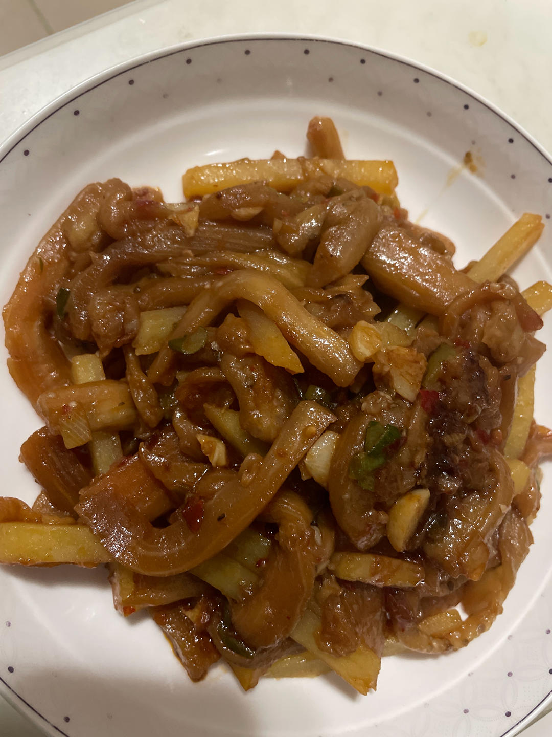 开胃下饭菜！巨简单的家常鱼香茄子煲