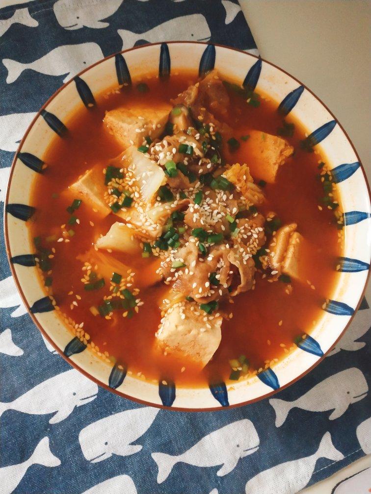 韩式豆腐锅 Korean Tofu Hotpot