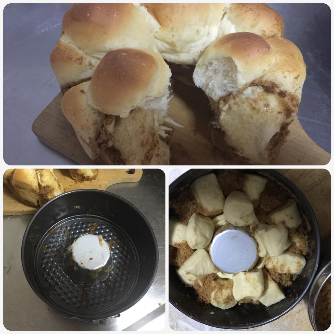 手撕肉松面包