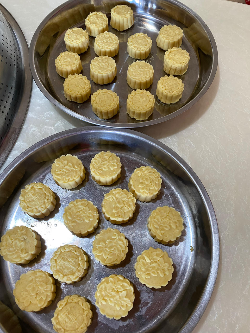 绿豆糕（无麦芽糖，少油蜂蜜版）