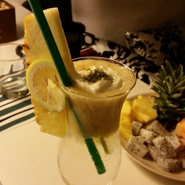 彩虹果汁