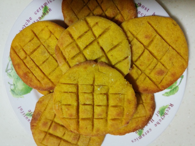 烤南瓜饼