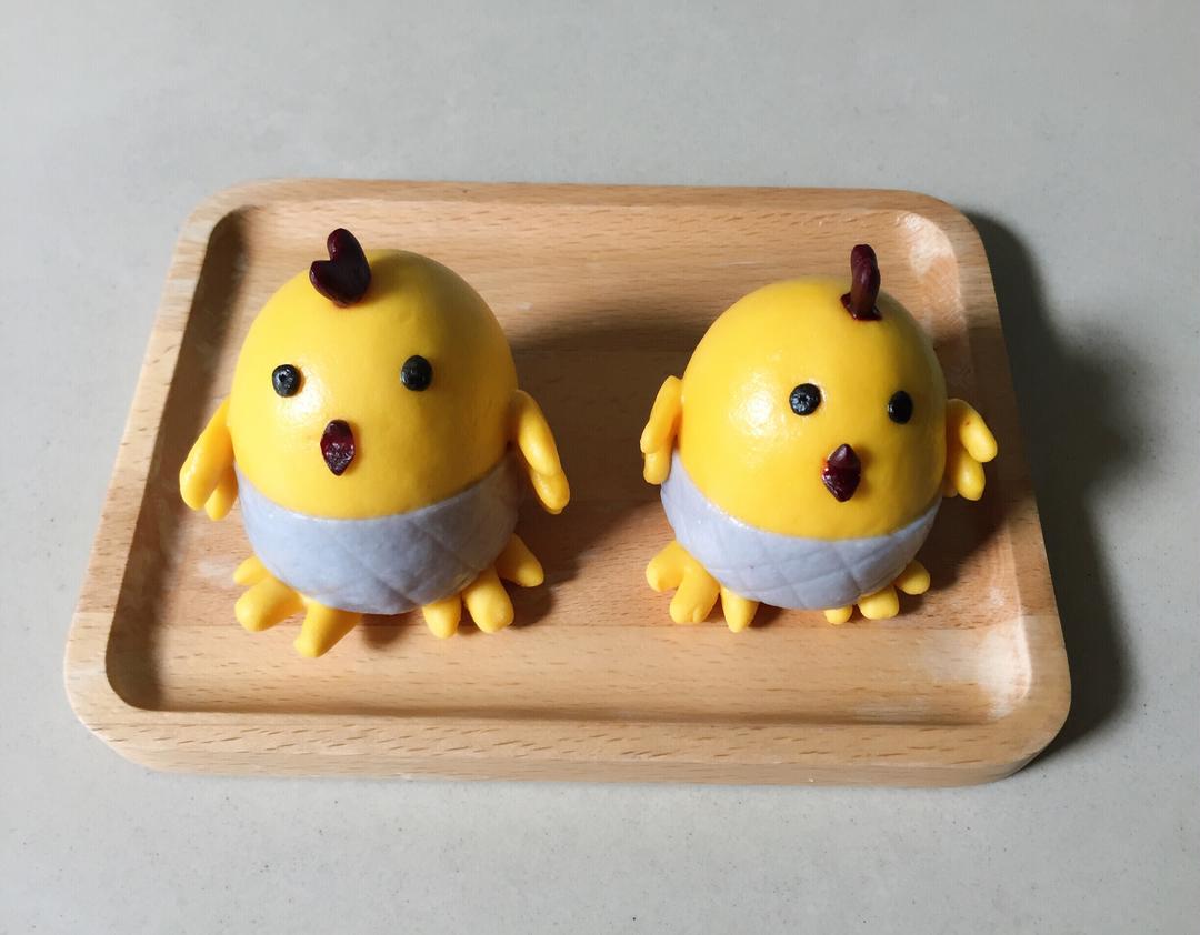 小鸡卡通包子馒头的做法