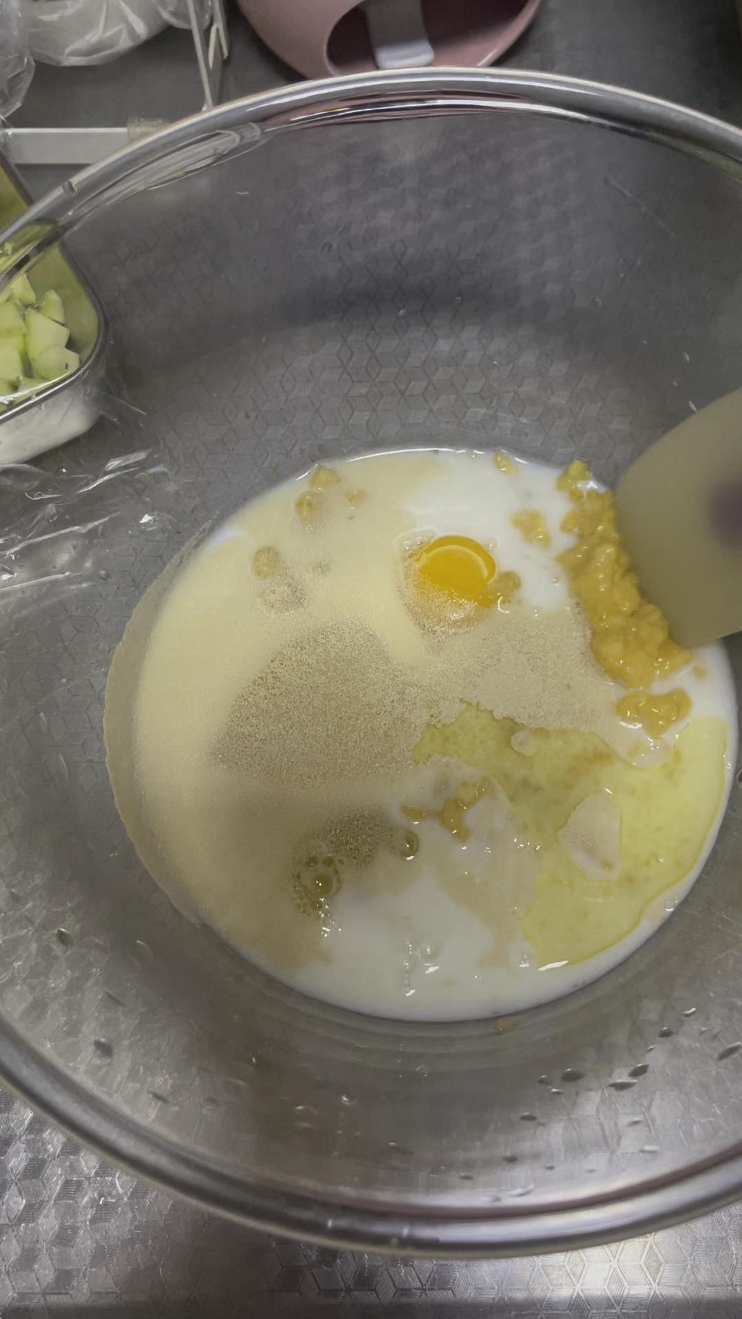 纯奶手撕吐司的做法 步骤1