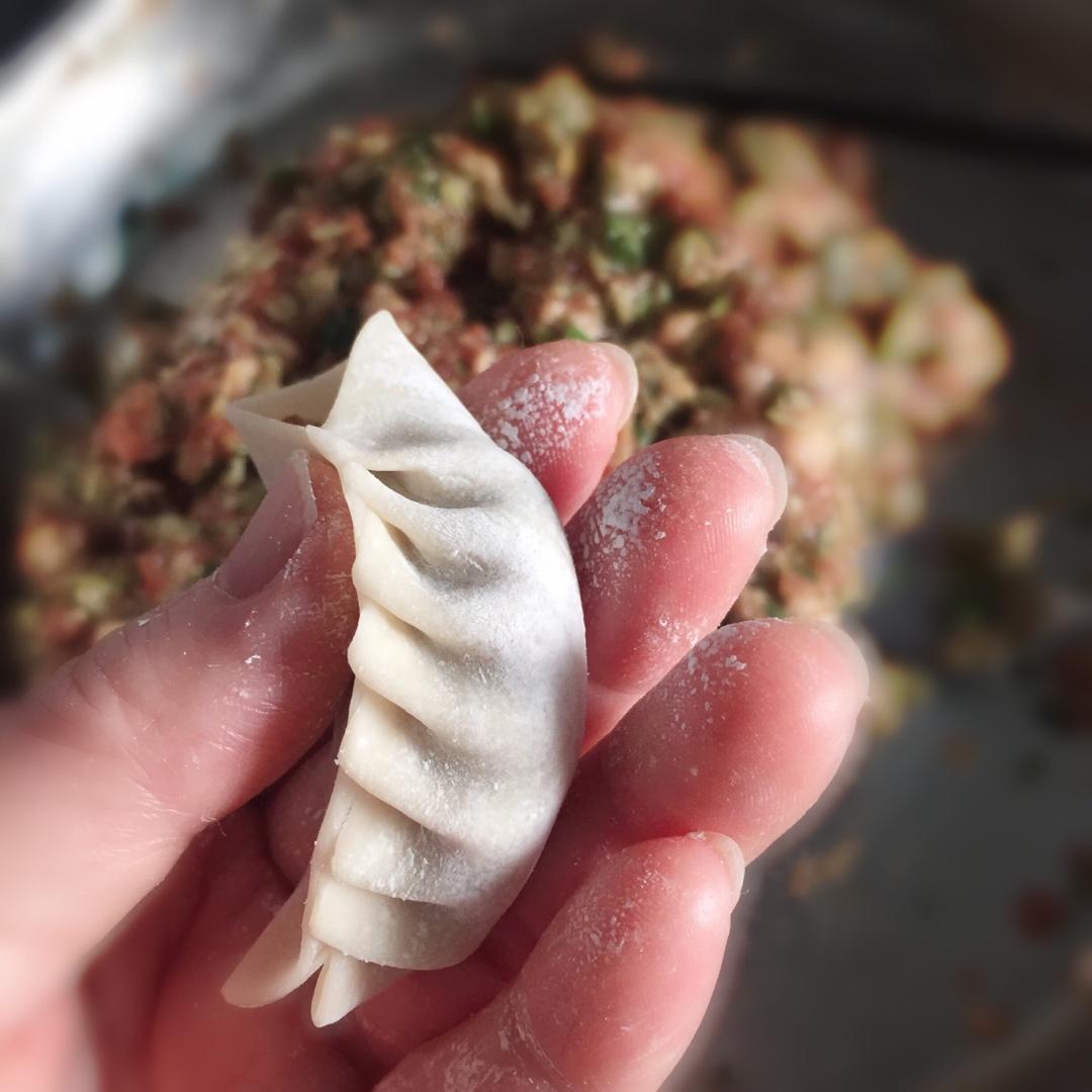 芹菜猪肉大馅饺子