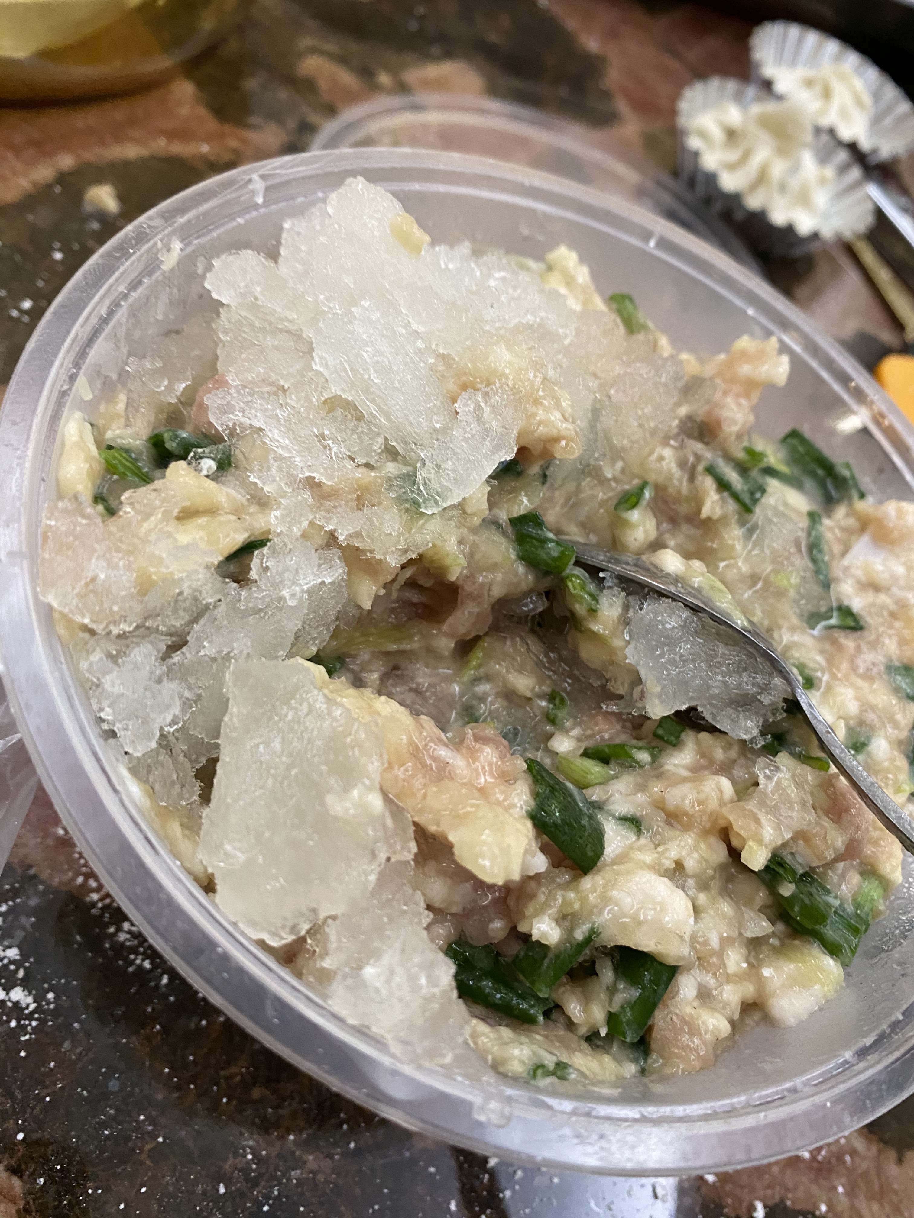 饺子皮🥟小笼灌汤包的做法 步骤7