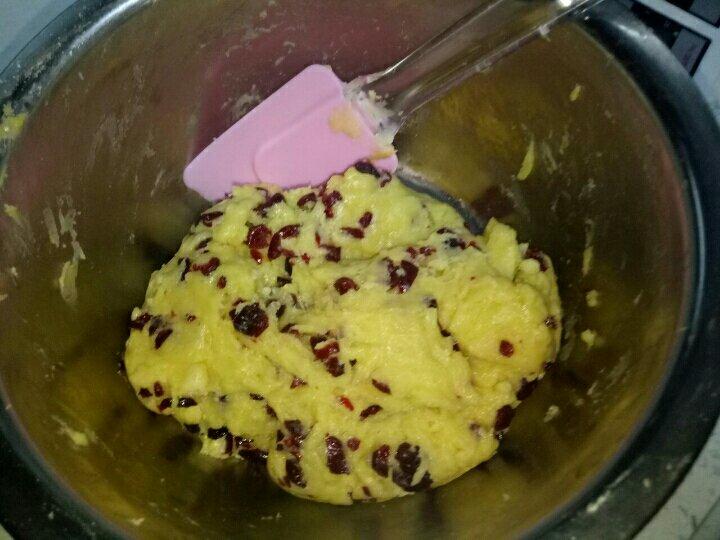 低糖少油版蔓越莓饼干