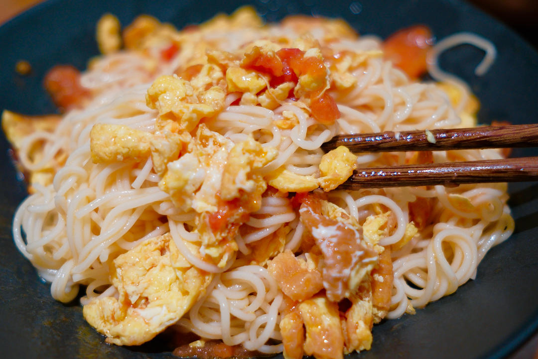 ㊙️一人食|饭店风味番茄炒蛋做法揭秘