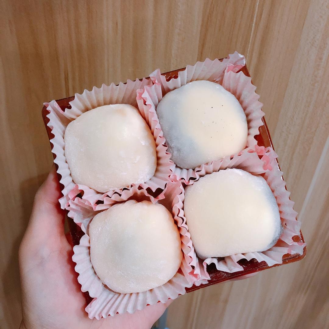 腹黑白胖子——奥利奥雪媚娘