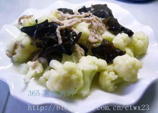 花菜黑木耳炒肉丝的做法步骤图 怎么做好吃 文文老妈 下厨房 花菜黑木耳炒肉丝的做法步骤图 怎么做好吃 文文老妈 下厨房
